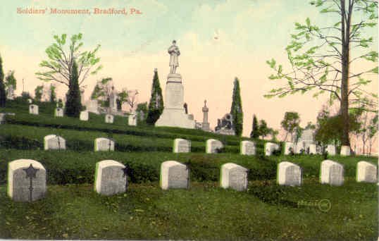 Soldiers' Monument at Oak Hill Cemetery