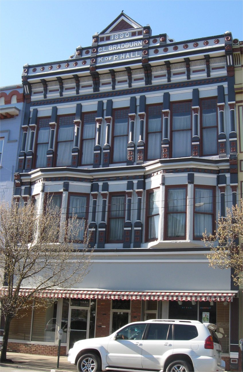 C.L. Bradburn building, 1890, K of P Hall