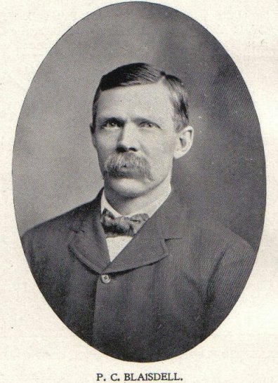Philo Blaisdell - photo from Historical Bradford Illustrated - Fernelle A. Hatch 1901