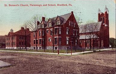 St. Bernard's Church, Parsonage & School - don./D. Rathfon