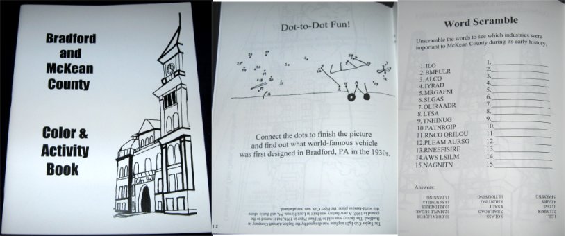 Bradford & McKean Activity Book (by me!)