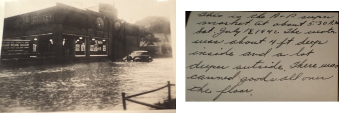 July 1942 Flood - Bradford - A & P SuperMarket