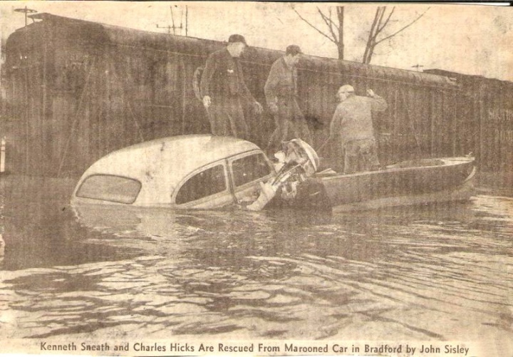 April '47 - rescued near a train car