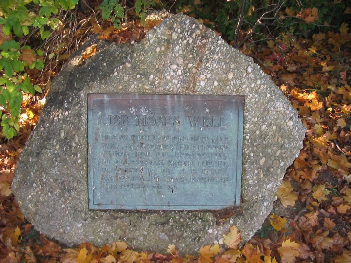 job moses well marker