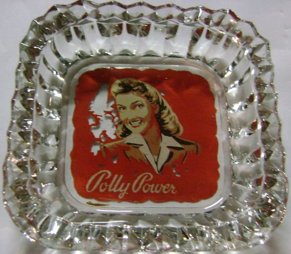 Polly Power - Kendall Motor Oil ashtray