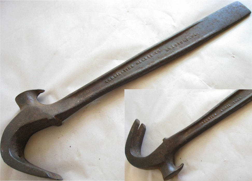 Combination Hammer Co of Bradford 1908 tool