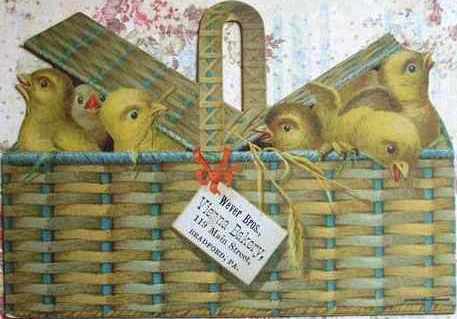 Wever Bros Vienna Bakery - 1883 ad card