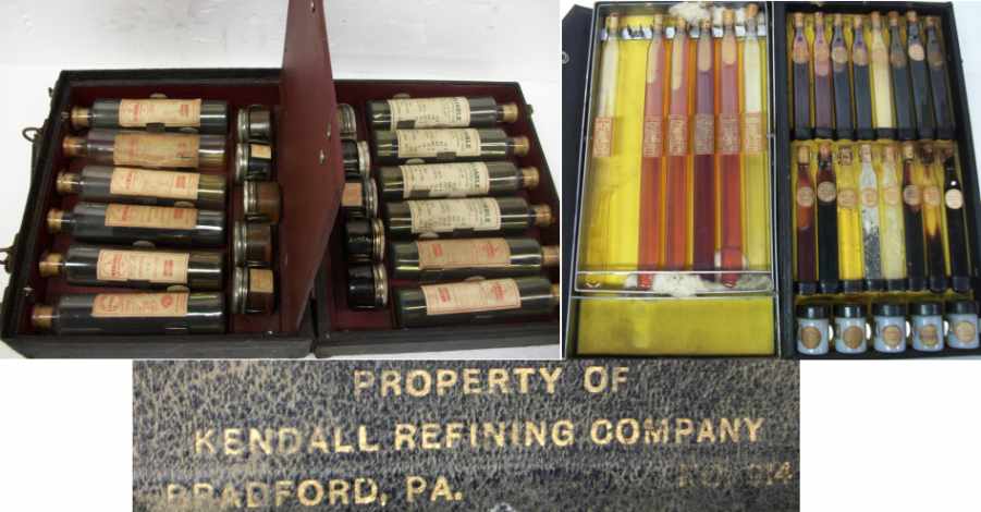 Kendall Refining Co. Sample Kit