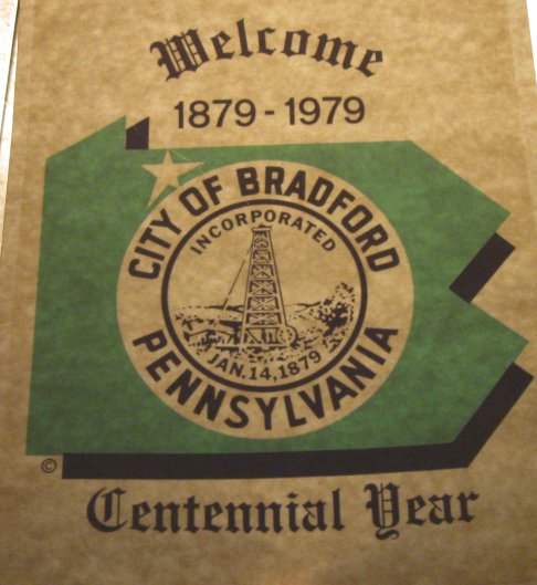 1979 bradford centennial window sticker