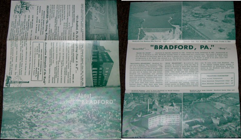 bradford chamber of commerce pamphlet '60s