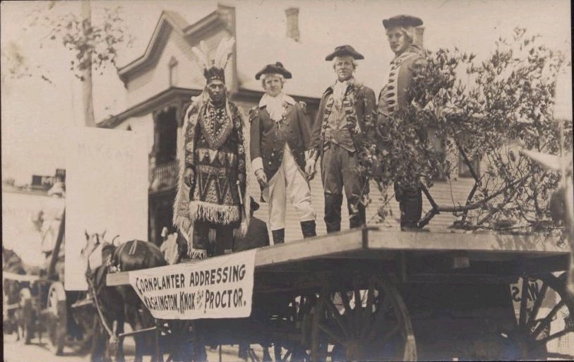 Cornplanter Addressing Washington, Knox & Proctor - don./L. Gross