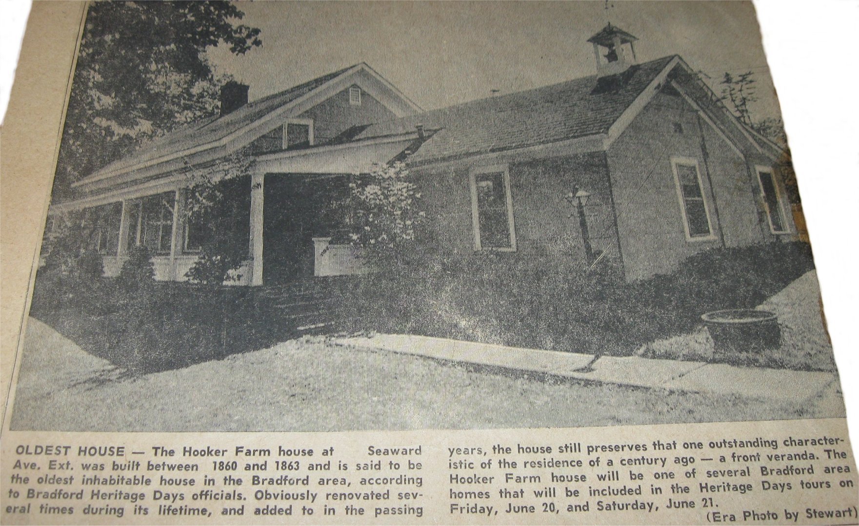 Present Home of Tim Weaver