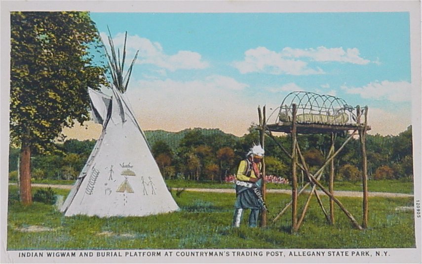 Scene at Countryman's Trading Post - Allegany State Park