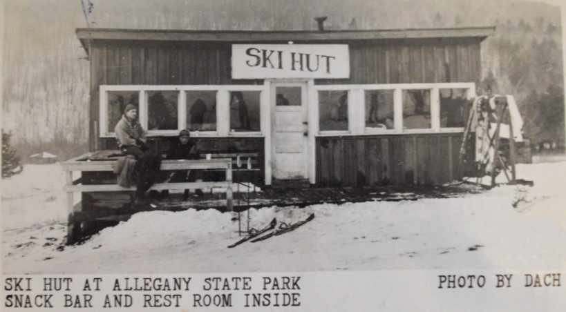 Ski Hut at Allegany State Park - 1947