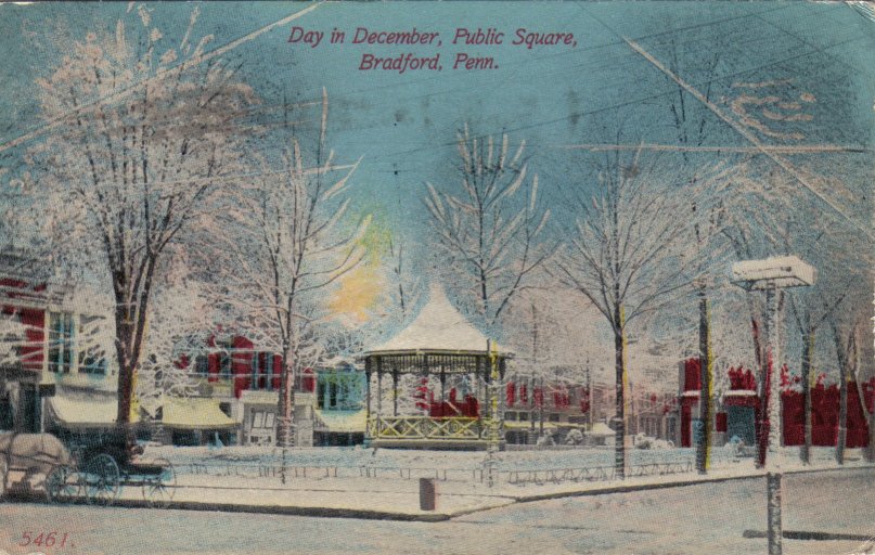 Bradford Square in Winter -don./D. Rathfon