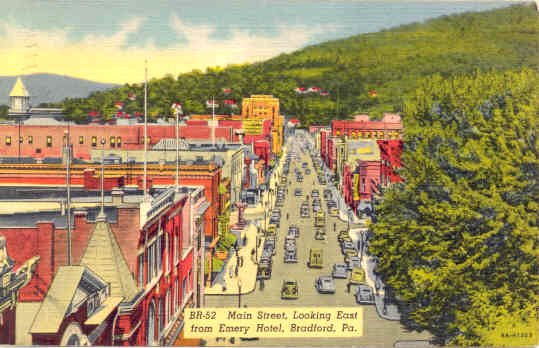 Bradford Main St from Emery Hotel