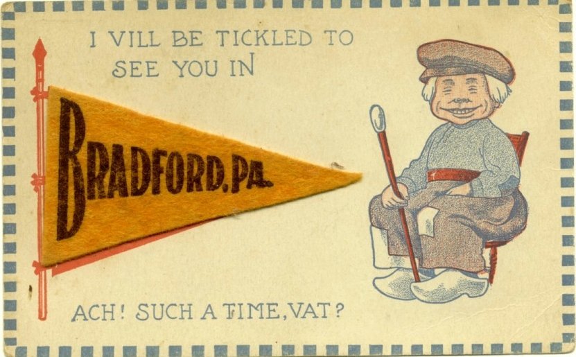 See You In Bradford souvenir postcard -don./D. Rathfon