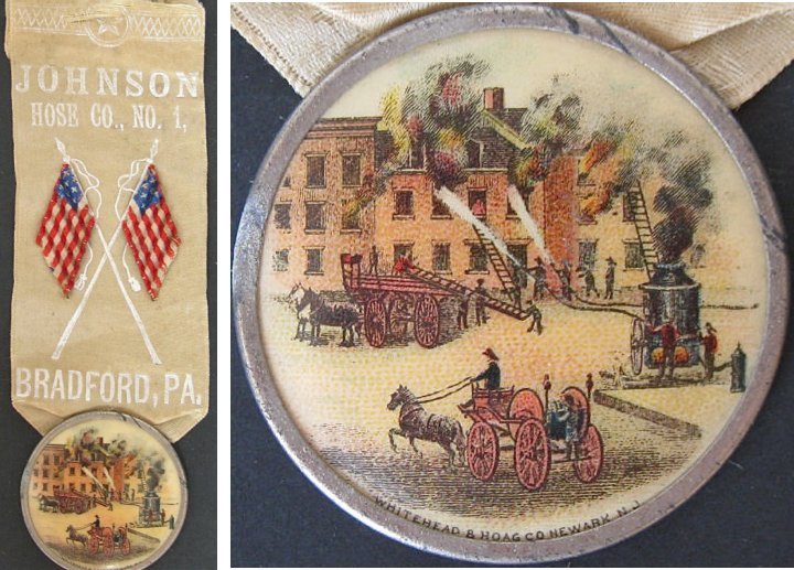 Johnson Hose Co No. 1, Bradford - 1890s