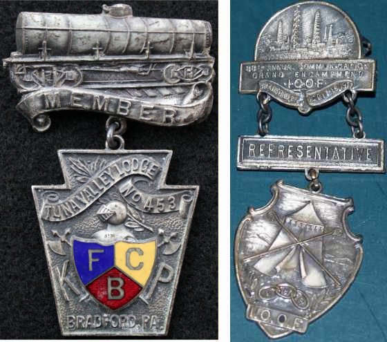 Knights Pythias Tuna Valley Lodge 1905 / IOOF 1917