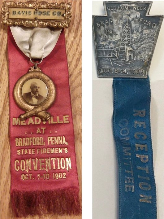 1902 Davis Hose Co / 1909 Old Home Week Reception Committee