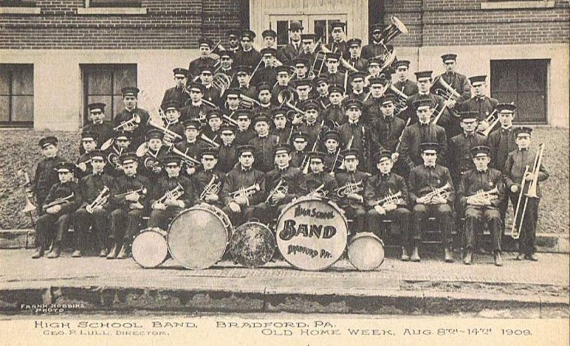 High School Band 1909 Old Home Week -don./D. Rathfon
