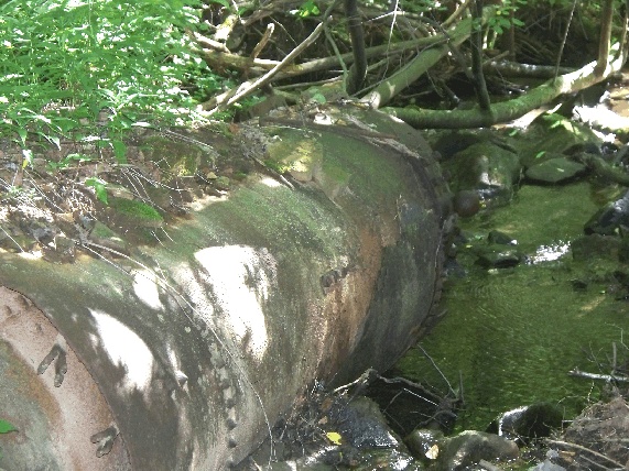 old steam boiler