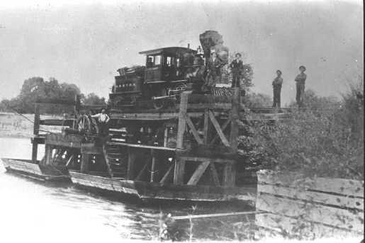 locomotive transported