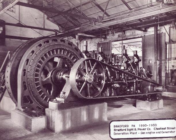 Bradford Light & Power Co 1930, don./D. Rathfon