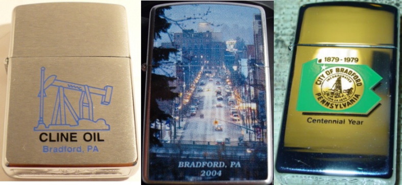 Cline Oil / View Up Main St. / Bradford Centennial 1979